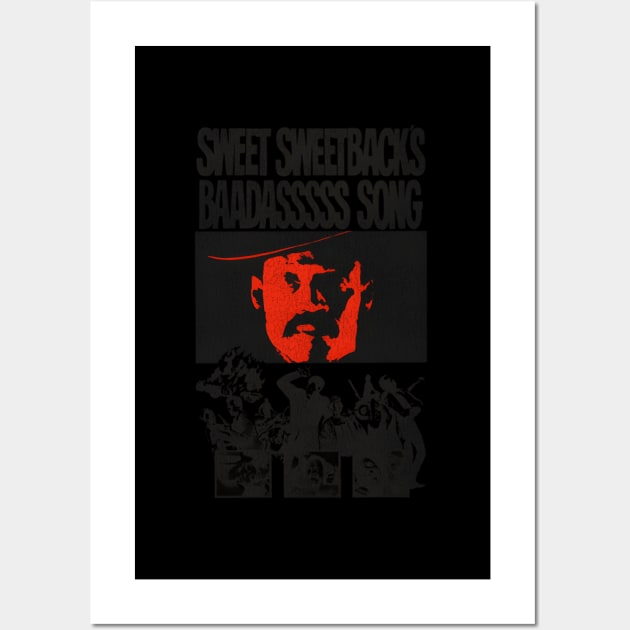 Sweet Sweetbacks Baadasssss Song Wall Art by linenativ